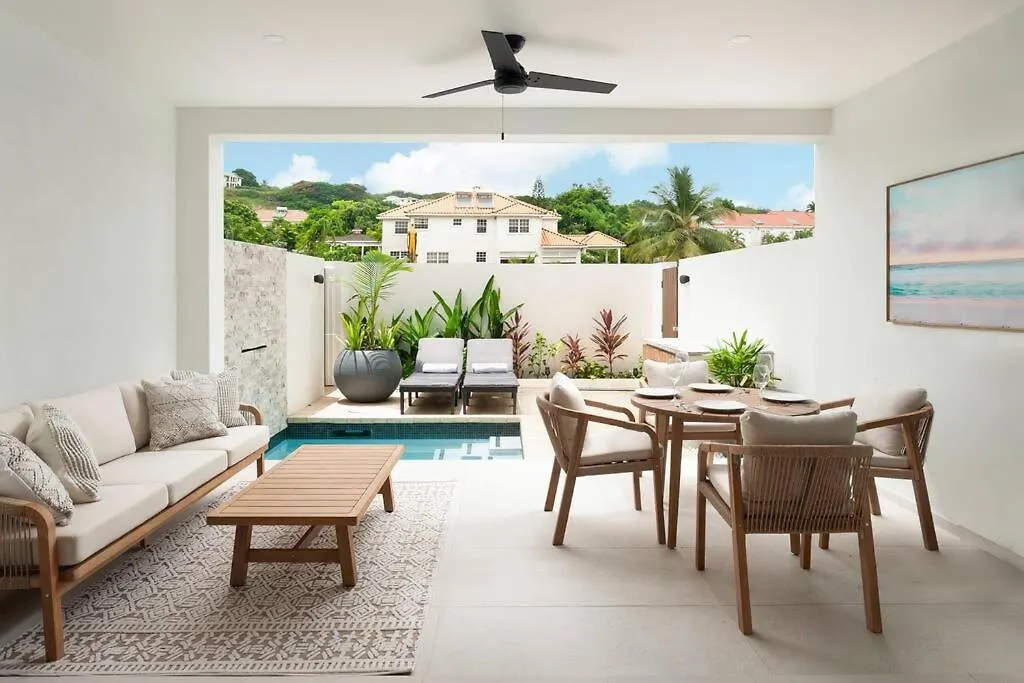 סנט ג'יימס Azzurro 5 - Walk To Beach 3 Bed Porters Home ברבדוס