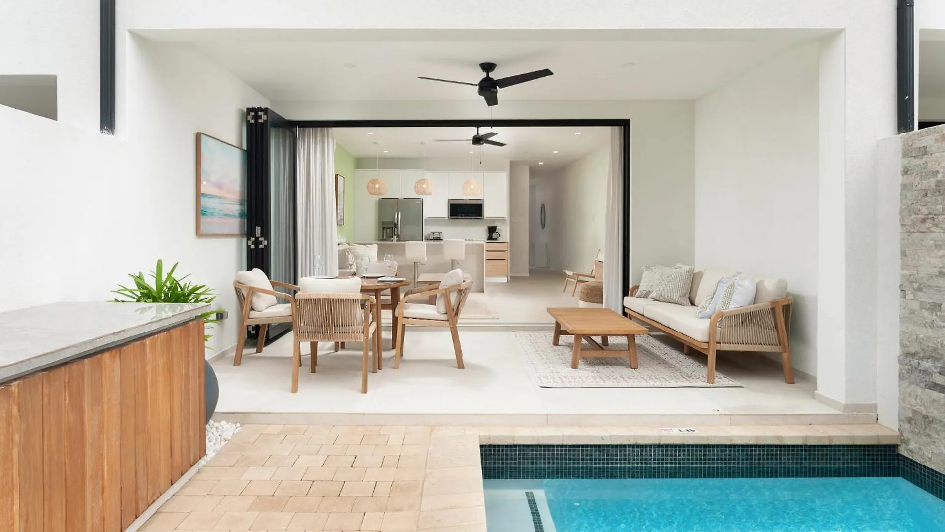 Azzurro 5 - Walk To Beach 3 Bed Porters Home Saint James